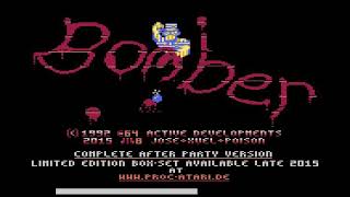 BOMBER ATARI 800 XL !!!!  a catchem game.