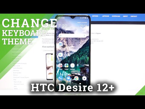 How to Download and Apply LED Keyboard on HTC Desire 20+ - Customize Keyboard