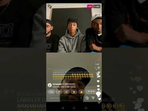 Ahmarni og Ghettofactor laver live og snakker om Ghettoer sammen med N3LLY (LEAK)