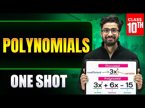 Polynomials ONE SHOT 🔥 | Class 10 Maths Chapter 2 | Complete Chapter | By Ritik Mishra