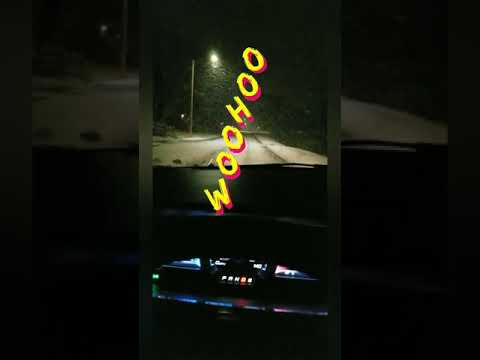 Driving in the snow in Ottumwa Iowa -  Covid delium?