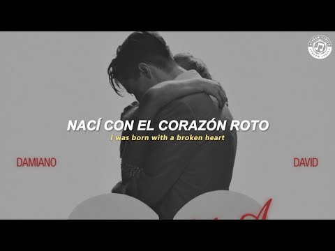 Damiano David - Born With a Broken Heart [español + lyrics]