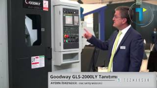 Goodway GLS 2000 8  Yatay CNC Torna Tezgahı / Tan