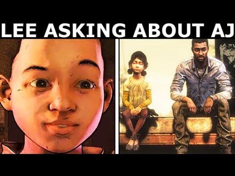 Lee Asking About AJ - All Clementine's Answers - The Walking Dead Final Season 4 Episode 3