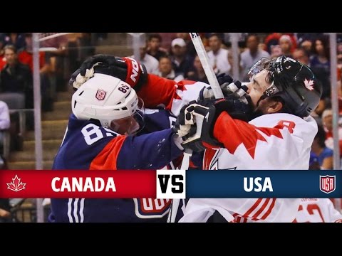 Canada vs USA - World Cup of Hockey 2016 - All Goals (20/9/16)