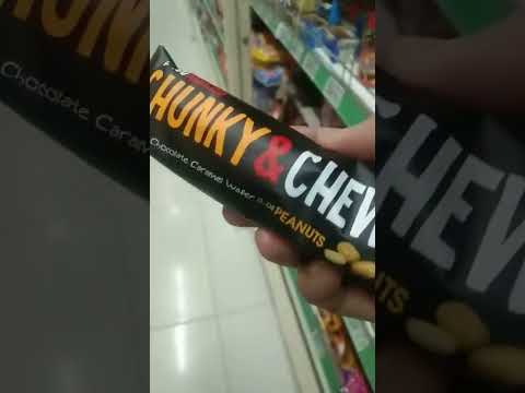 Satisfying Chunky and Chewy Choco Mucho #satisfying #sweet #chocolate #shorts #chewy