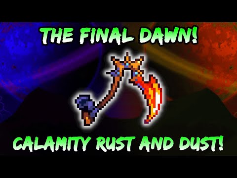 The Final Dawn - NEW Terraria Rogue Weapon in Calamity Rust and Dust 1.4.5 Update!
