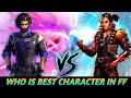 HAYATO vs ANDREW || Best character in free fire max || Comparison between Hayato and Andrew FF !!!
