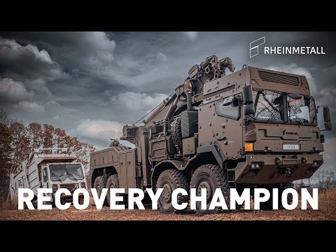 Rheinmetall HX Recovery Truck Performance