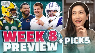 Week 8 Preview and Picks for EVERY Game | The Mina Kimes Show featuring Lenny