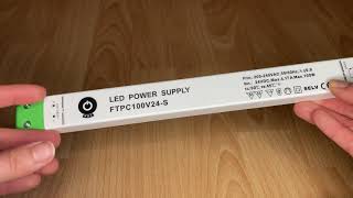 FTPC100V24-S Napěťový zdroj SLIM 24V 4.17A 100W