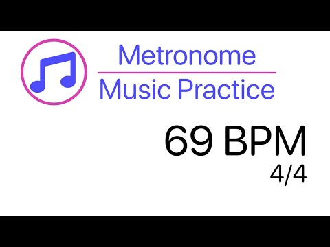 Metronome 69 BPM 4/4