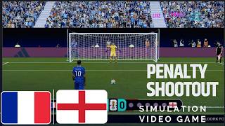 Tirs au but✅ France - Angleterre / Coupe du Monde 2026 🔴🇫🇷🏴󠁧󠁢󠁥󠁮󠁧󠁿⚽ | simulation de jeu vidéo