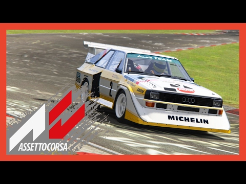 Assetto Corsa: Audi Quattro S1 E2 Nordschleife Gameplay | Fanatec CSW