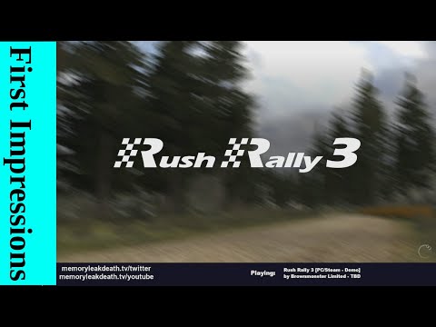 First Impressions | Rush Rally 3 [Demo] - YouTube