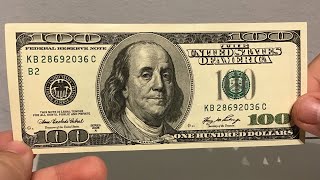 A Very Quick Look at a Series 2006A $100 Bill!