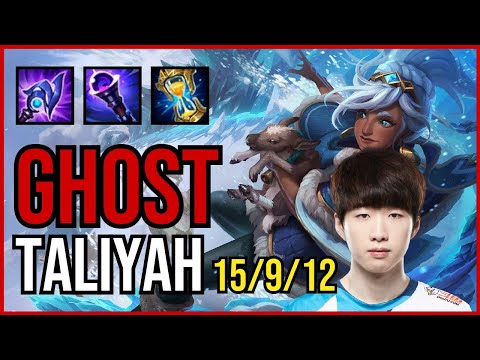 GHOST - TALIYAH Support - KR Master - Patch 11.7
