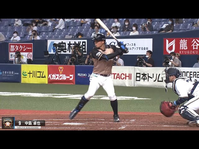 【ビル3階の高さ!?】ファイターズ・中島卓『超高反発 内野安打』