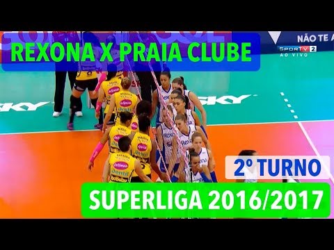 Rexona x Praia Clube - Returno - Superliga de Vôlei Feminino 2016-2017
