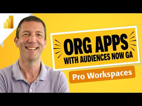 Power BI: Org Apps + Audiences in Pro Power BI: Org Apps + Audiences in Pro
