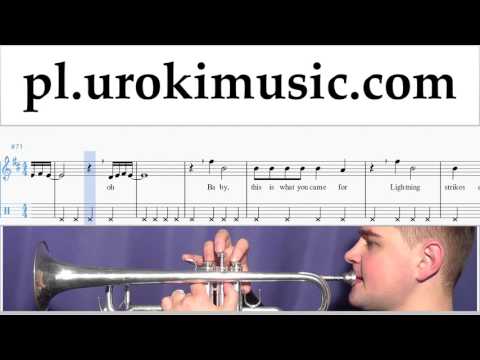 Nauka Gry Na Trąbce Calvin Harris ft. Rihanna - This Is What You Came For Nuty Poradnik Część 2 um