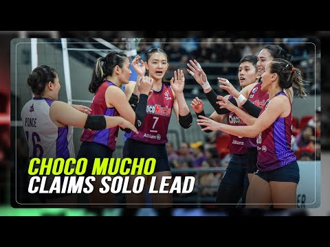 Choco Mucho rolls to solo lead in PVL after sweeping Strong Group