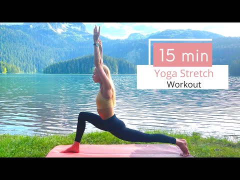 15 MIN BEGINNER YOGA STRETCH, Full Body Daily Routine for Flexibility