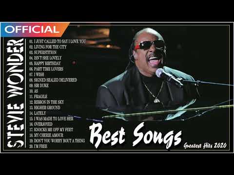 Stevie Wonder Greatest Hits _The Best Songs of Stevie Wonder Nonstop Playlist