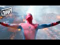 Spider Man Homecoming Ferry Fight Scene TOM HOLLAND MICHAEL KEATON SCENE With Captions