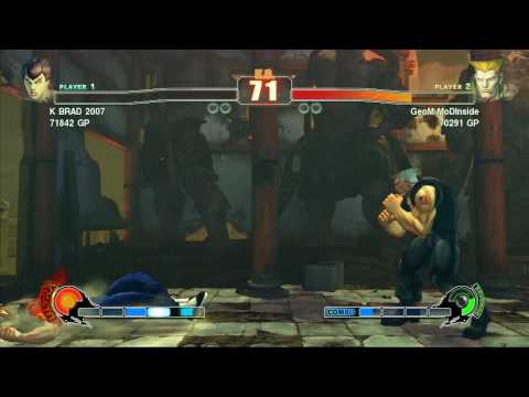 GeoM MoDInside (Guile) vs K BRAD 2007 (Fei Long) SG Match.avi