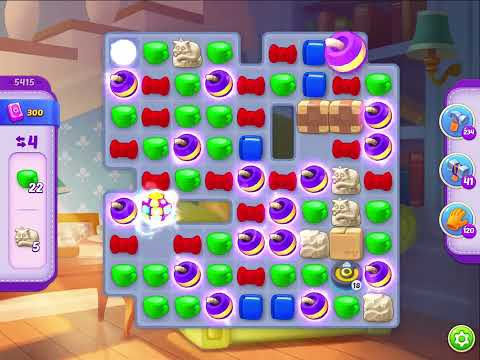 Homescapes Level 5415 With No Boosters - Hard Level - Knight’s Tale: Clear Night Lanterns