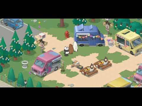 We Bare Bears Match3 Repairs - Restore Food Truck Park Story; No Gameplay (Part 2)