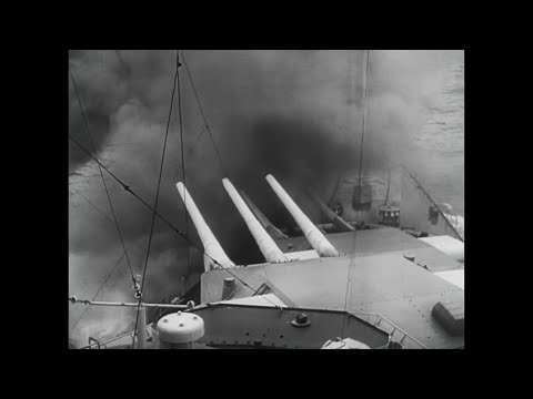 The Sinking of HMS Glorious - Original German Film Reel 1940 [ WWII Documentary ]