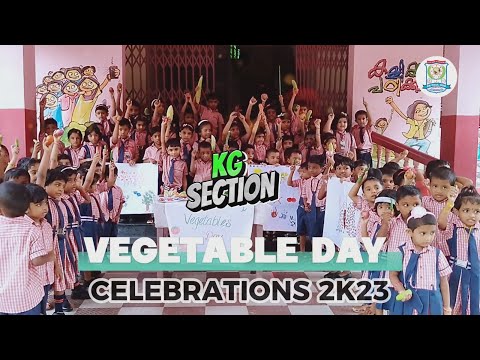 Vegetable Day Celebration by De Paul KG buddies
