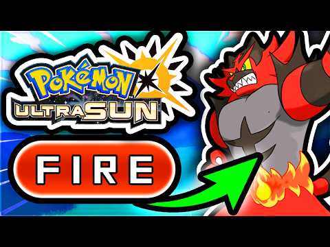 Can You Beat Pokémon Ultra Sun Using ONLY FIRE TYPES?