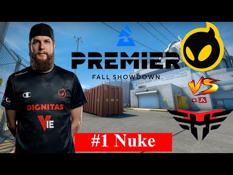 Dignitas vs Heroic (BO3, map 1, Nuke) BLAST Premier Fall Showdown 2021 | CS GO