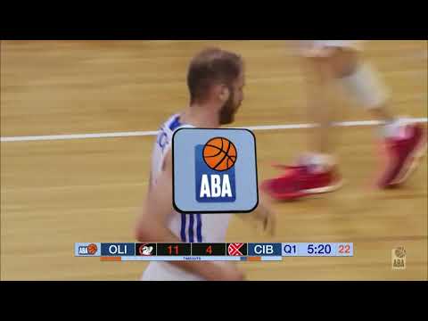 When the dunk is so powerful that it knocks yourself down! (Petrol Olimpija - Cibona, 23.12.2017)