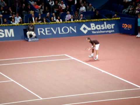 Roger vs Olivier Rochus 1