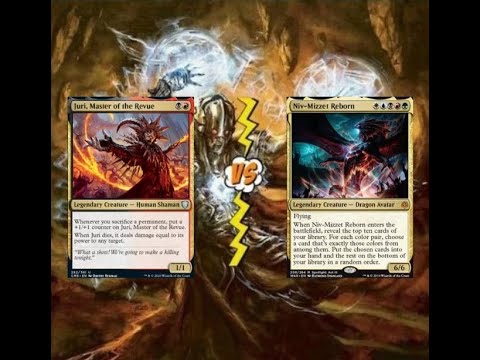 ES: DUEL COMMANDER - Les 3 Tours - Ronda 2 - Juri VS Niv-Mizzet 5c, Comentando en español.
