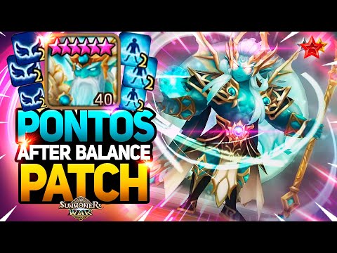 BUFFED PONTOS IS CRAZY - Summoners War