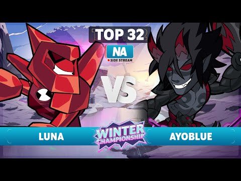 Luna vs. AyoBlue - Top 32 - NA - Brawlhalla Winter Championship 2023