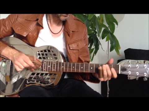 Recording King tricone resonator guitar