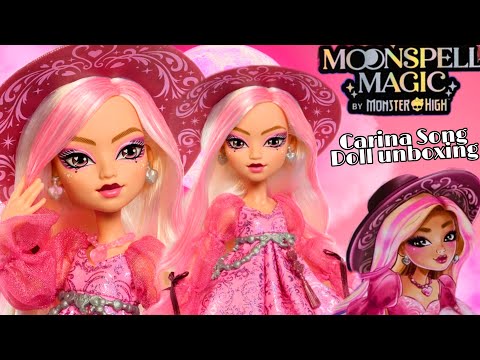 Кукла Monster High Moonspell Magic Carina Song Карина Сонг розовая Ведьма любви в розовом платье Монстер Хай Лунная Магия JNM26 - фото 1 - id-p3152865577