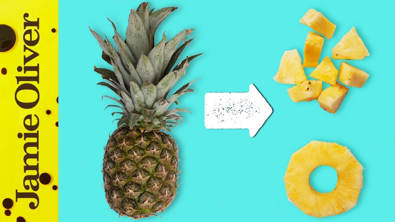 How to prepare a pineapple: Food Busker