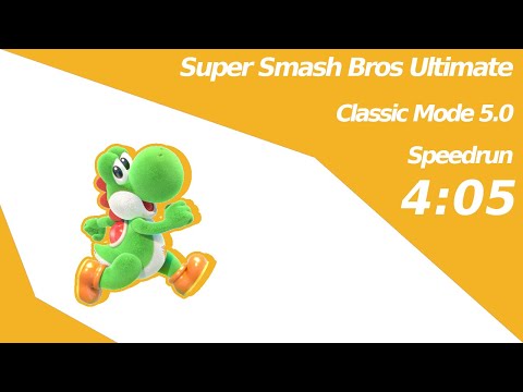 Yoshi's Classic Mode in 4:05 | [5.0] | Super Smash Bros. Ultimate