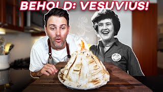 Julia Child&#39;s Epic Baked Alaska with COGNAC LAVA!
