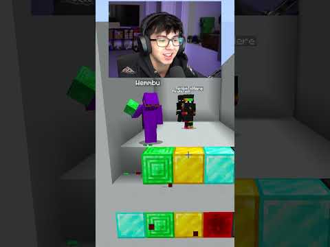 Minecraft Color Match 2 VS LIFESTEAL SMP Spoke Wemmbu Minutetech🎨#minecraft #shorts #minecraftshorts