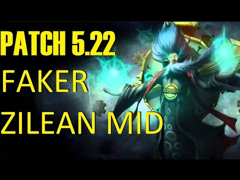 Zilean MID- Faker | PATCH 5.22 | Zilean vs Ryze | Learn to play Zilean | Pro Lol.