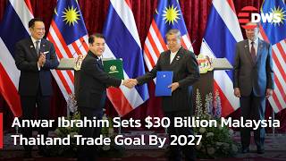 Malaysian PM Anwar Ibrahim Praises Strong Malaysia Thailand Friendship In Joint Briefing  | AC1F