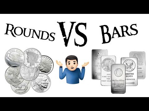 What is Better to Buy? Silver Rounds or Silver Bars